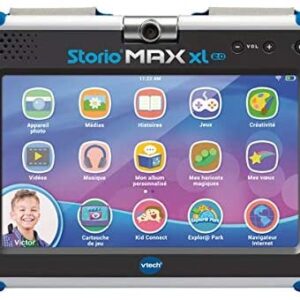 VTech – Tablette Storio Max XL 2. bleue – Tablette enfant 7 pouces, 1% éducative