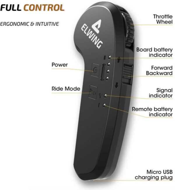 Elwing Boards - Skateboard Électrique Modulable - Powerkit Nimbus - Moteur Simple ou Double - Batterie Standard ou Longue Durée - IP65 É – Image 3