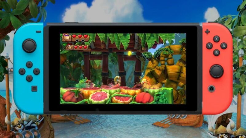 Nintendo Switch Rouge/Bleu Néon 32Go Pack + Mario Kart 8 Deluxe + Donkey Kong: Tropical Freeze – Image 4