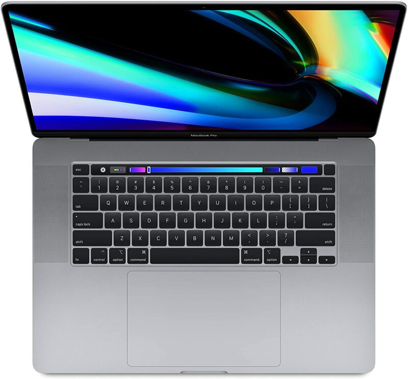 Apple MacBook Pro (16 pouces, 16Go RAM, 512Go de stockage, Intel Core i7   2,6GHz) Gris Sidéral – Image 2