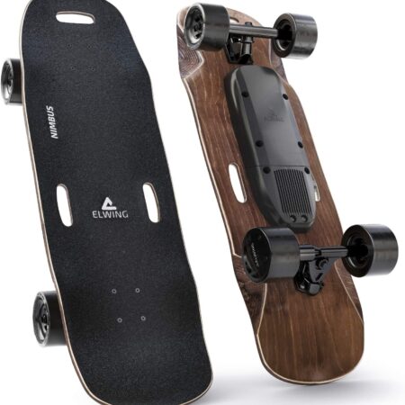 Elwing Boards - Skateboard Électrique Modulable - Powerkit Nimbus - Moteur Simple ou Double - Batterie Standard ou Longue Durée - IP65 É