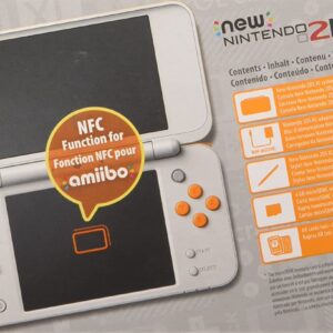 Console New 2DS XL Nintendo Blanche et Orange