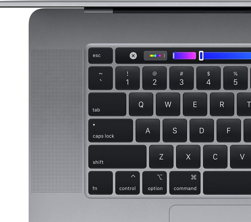 Apple MacBook Pro (16 pouces, 16Go RAM, 512Go de stockage, Intel Core i7   2,6GHz) Gris Sidéral – Image 4