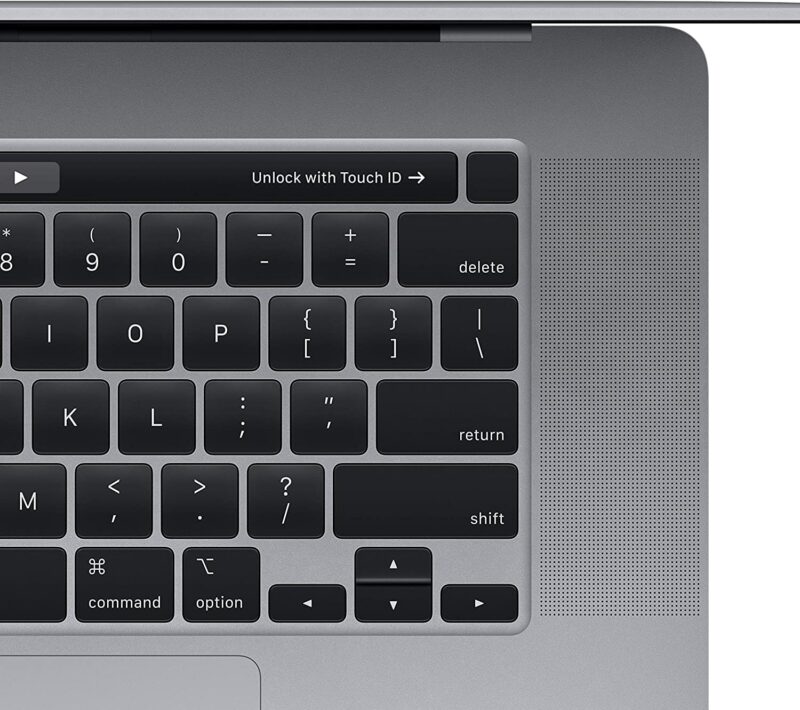 Apple MacBook Pro (16 pouces, 16Go RAM, 512Go de stockage, Intel Core i7   2,6GHz) Gris Sidéral – Image 5