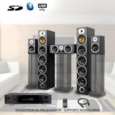 Ensemble Home-cinéma Hifi Noir 1240W + ampli 360W