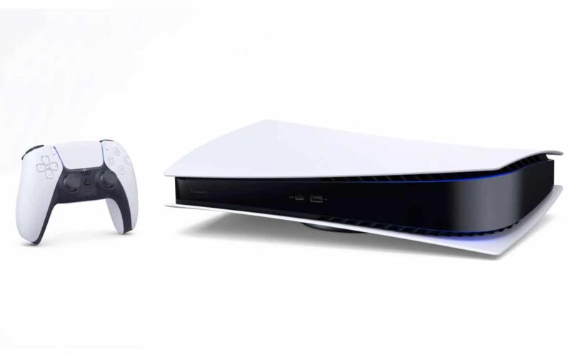 Sony PlayStation 5 Digital Edition,manette Sans Fil DualSense, Couleur : Blanche