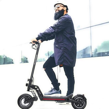 Kugoo G2 Pro, Trottinette électrique Adulte, 500W/13Ah, 50km/h, Pneus pneumatiques de 10 Pouces, Écran LCD, Freins à Double Disque, Trottinette électrique Pliable