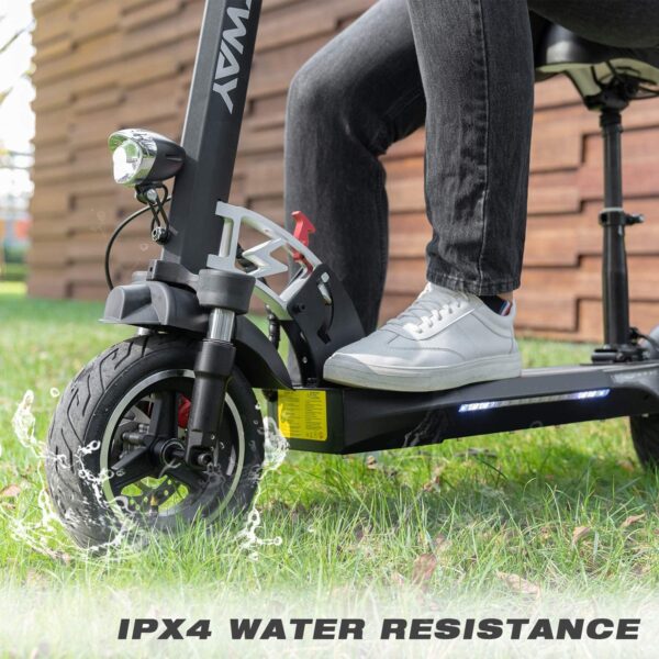 HITWAY Trottinette Électrique Adulte, 800W Moteur Trottinette Adulte Pliable 45 km/h, Scooter Electrique Adulte avec Roues de 10 Pouces, Longue portée 40 km – Image 6